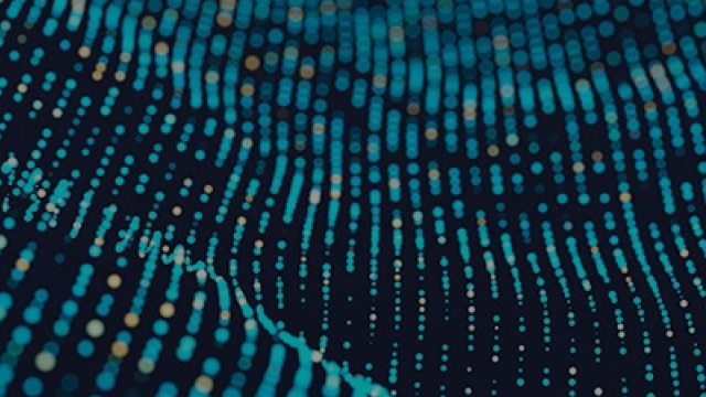 A blue background with dots on it.