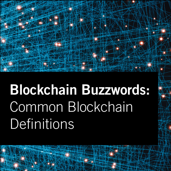 Blockchain Buzzwords